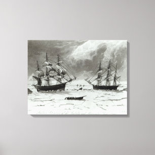 Gevaar voor de situatie van de Isabella en Canvas Afdruk