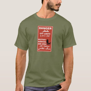 Gevaar voor grensgebieden, Afghanistan T-shirt