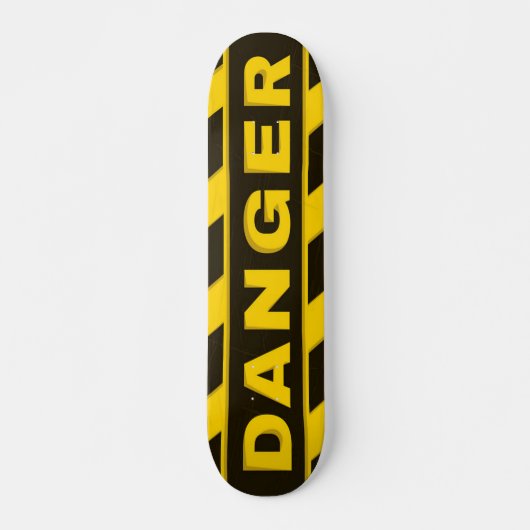 Gevaar voor het skateboard-deck skateboard (Voorkant)