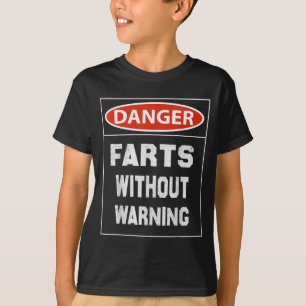 Gevaarlijk hart zonder waarschuwing t-shirt