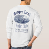 Gevaarlijk rif Roche Harbor Long Meve T-shirt (Achterkant)