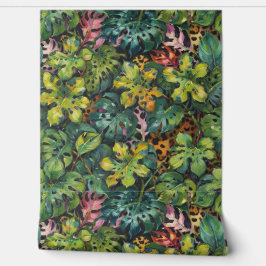 Gevaarlijk roofdier in de tropen behang