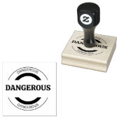 GEVAARLIJK RUBBERSTEMPEL (Gestempeld)
