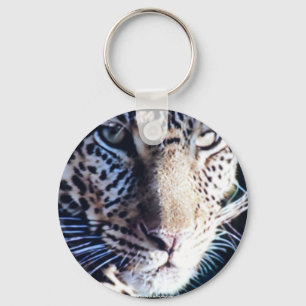 Gevaarlijke Amur Leopard-sleutelhanger Sleutelhanger