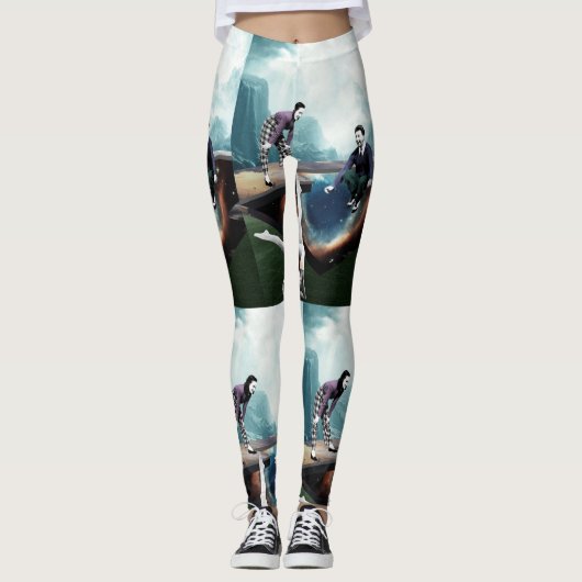 Gevaarlijke euforie leggings (Voorkant)