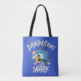 GEVAARLIJKE haai T-Shirt Draagtas