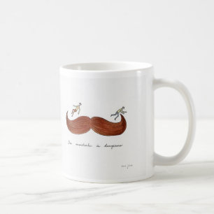 Gevaarlijke Mustache-Mok Koffiemok