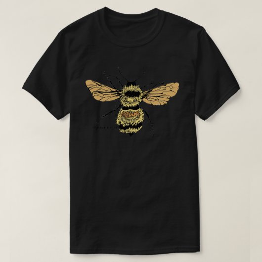 Gevaarlijke Rusty Patched Bumble Bee T-shirt (Design voorkant)