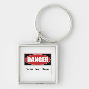  gevaarsteken sleutelhanger
