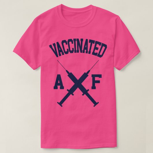 gevaccineerd AF 1 T-shirt (Design voorkant)