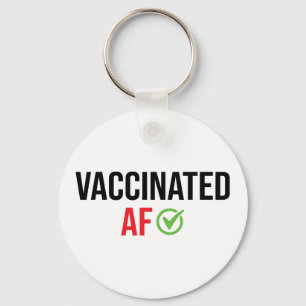 gevaccineerd AF Sleutelhanger
