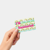 GEVACCINEERD BADGE (Handheld)