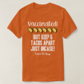 Gevaccineerd Cinco De Mayo 2021 Taco Pun T-shirt (Design voorkant)