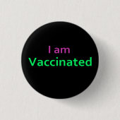 Gevaccineerde Button (Voorkant)