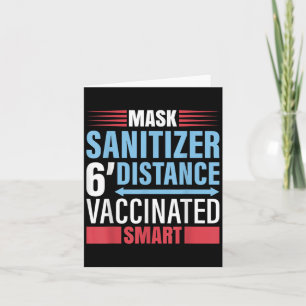 Gevaccineerde Grappige Humor Shirt Grafische Quote Kaart