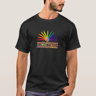 Gevaccineerde regenboog - volledig gevaccineerd 20 t-shirt