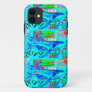 geval van bultrugwalvis moeder iPhone 11 hoesje