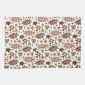 Gevallen bladeren RPT Patroon Vallen Kleuren op Wi Theedoek (Horizontaal)