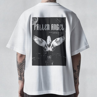Gevallen Engel - Surreal Abstract Kunst T-shirt
