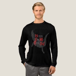 Gevallen Engel Uitgespuugd Door De Hemel Tri-Blend Shirt