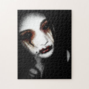 Gevallen engel van verlies originele kunst legpuzzel