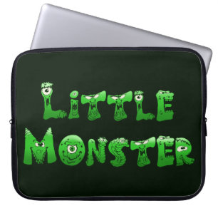 gevallen monster laptop sleeve