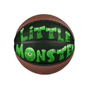 gevallen monster mini basketbal