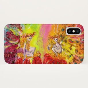 GEVALLEN VAN DE DAGEN MET RODE STROMEN Fantasy iPhone X Hoesje