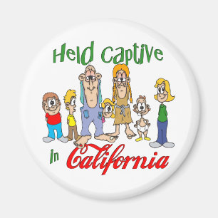 Gevangen gehouden in Californië Magneet