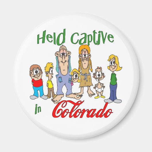 Gevangen gehouden in Colorado Magneet (Voorkant)