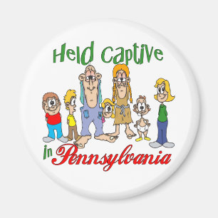 Gevangen gehouden in Pennsylvania Magneet