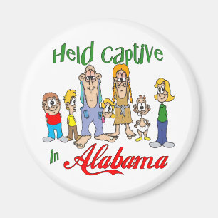 Gevangen genomen in Alabama Magneet
