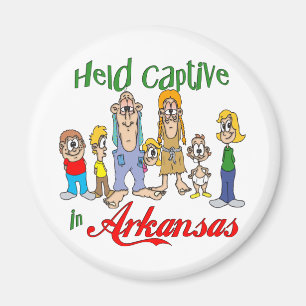 Gevangen genomen in Arkansas Magneet