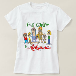 Gevangen genomen in Arkansas T-shirt