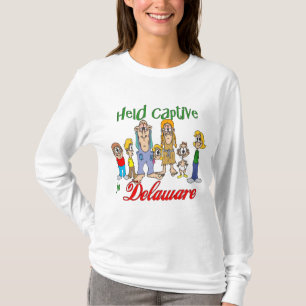 Gevangen genomen in Delaware T-shirt