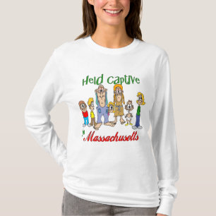 Gevangen genomen in Massachusetts T-shirt