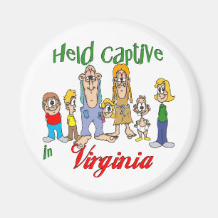 Gevangen genomen in Virginia Magneet