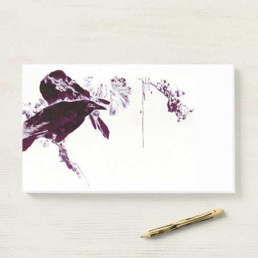 Gevangen in de Bomen De Ravens Post-it® Notes (Op bureau)