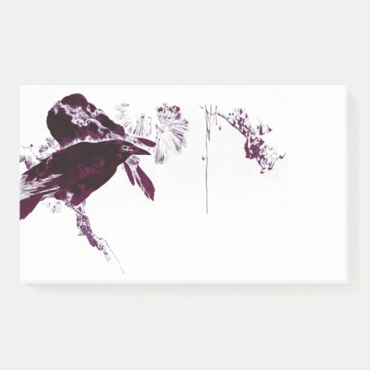 Gevangen in de Bomen De Ravens Post-it® Notes (Voorkant)