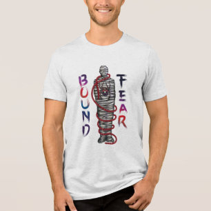 "Gevangen in de greep van de spin" Tri-Blend Shirt