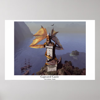 Gevangen kasteel poster