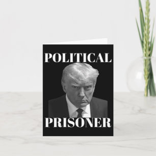 Gevangene Donald J. Trump Black & Camp; Witte Mugs Kaart