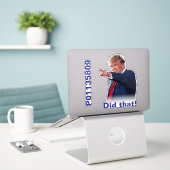 Gevangene P01135809 deed dat! stickers (Laptop op bureau)