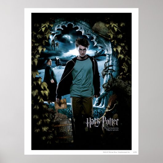 Gevangene van Azkaban - Franse 3 Poster (Voorkant)