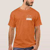 Gevangene van de staat Utah 000777 Gevangenis Hall T-shirt (Voorkant)