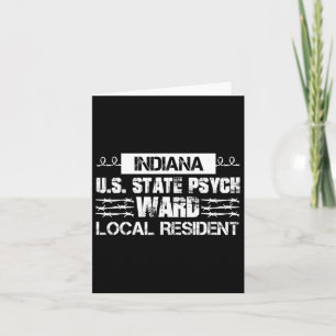 Gevangene van Indiana, Psych Ward County State Jai Kaart
