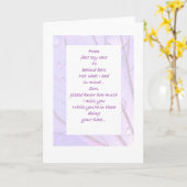 Gevangene zoon van moeder kaart (Gele Bloem)