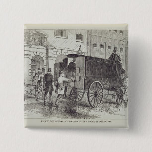 Gevangenen van Van die gevangenen in het huis van  Vierkante Button 5,1 Cm