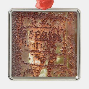 Gevangenis Graffiti Metalen Ornament