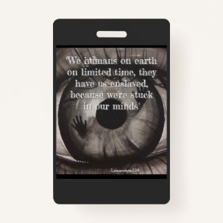 gevangenis in eigen land badge